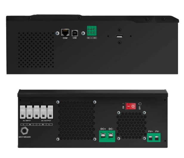Green Cell Inwerter solarny Off Grid z MPPT 24VDC 230VAC 3000VA/3000W - 1109704 - zdjęcie 2